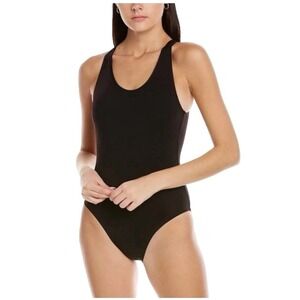 Andie Swim Catalina Black One Piece Swimsuit Size Medium Tall New with tags